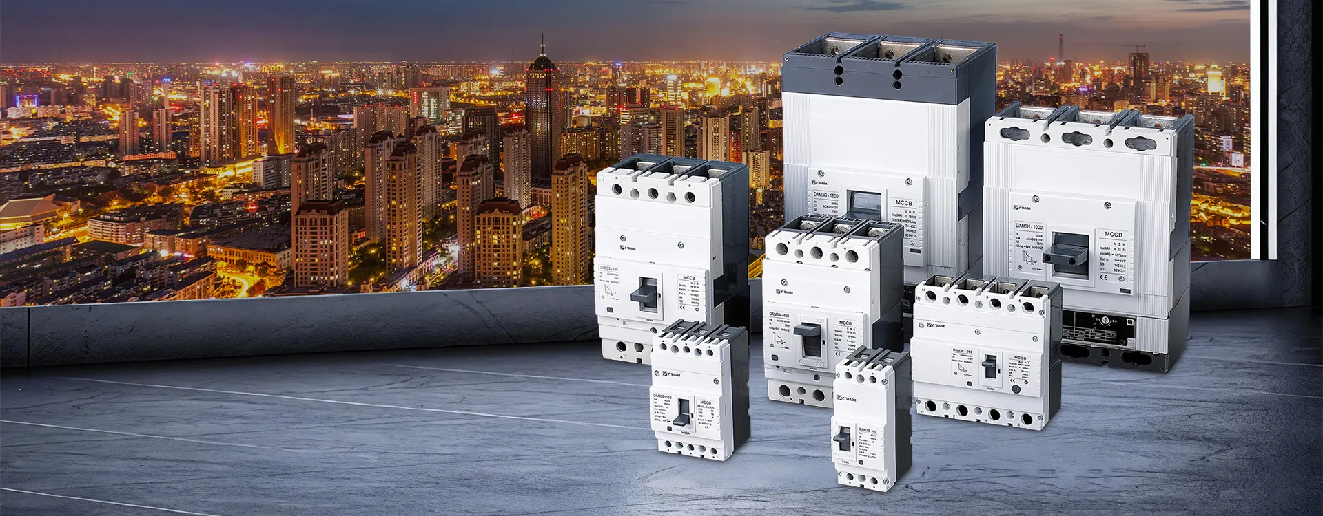 CDADA OEM ODM hringrásarframleiðandi - Sérsniðin MCCB MCB fyrir HVAC lyftu UPS forrit